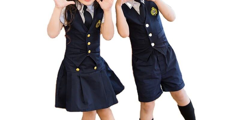 Primary School Uniform Supplier Kids Shirts Skirts and Pants (1) Primary school uniform supplier
