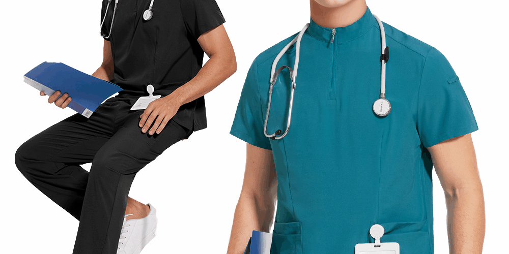 Professional Unisex Medical Scrub Uniforms for Hospitals (1) Medical Scrub Uniform Manufacturer