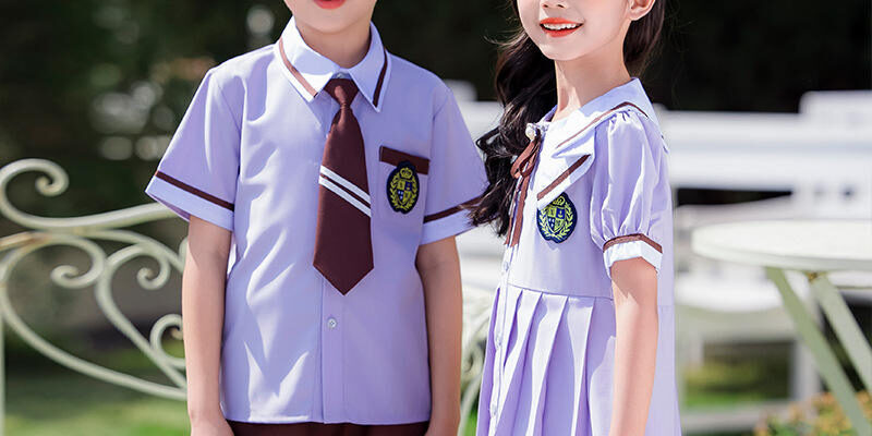 School Uniform Supplier Custom Student 2 Piece Sets (1) supplier custom student 2 piece set