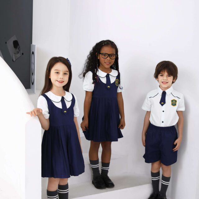 School Uniforms Manufacturer Cotton Class Clothes for Kids (5) School uniforms manufacturer cotton class clothes