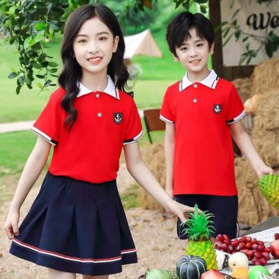 Wholesale cotton school uniforms