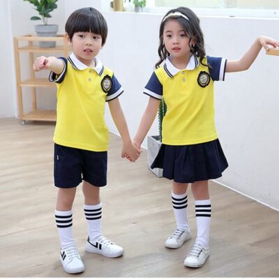 Wholesale cotton school uniforms