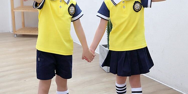 Wholesale cotton school uniforms
